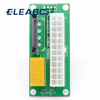 

1pcs Desktop ATX 24PIN Dual PSU Power Synchronizer Start Extender Cable Card adapter for Bitcoin Mining add2psu