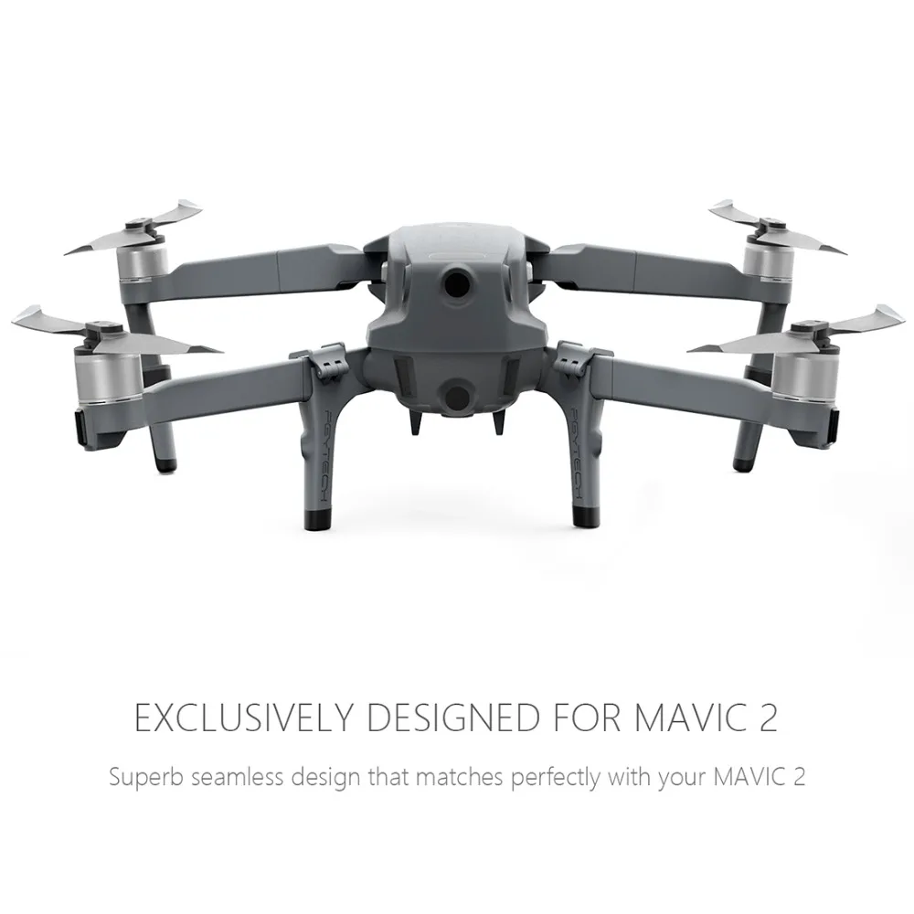 Новое поступление PGYTECH защитный увеличенный шасси для DJI MAVIC 2 PRO/для MAVIC 2 ZOOM для DJI Drone Flight аксессуары для uav