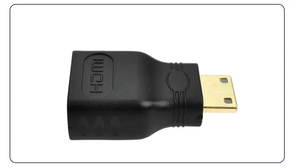  Mini HDMI to HDMI Adapter male to female Converter for HDMI HD 1080P Cable Adapter Device for HDTV etc (9)