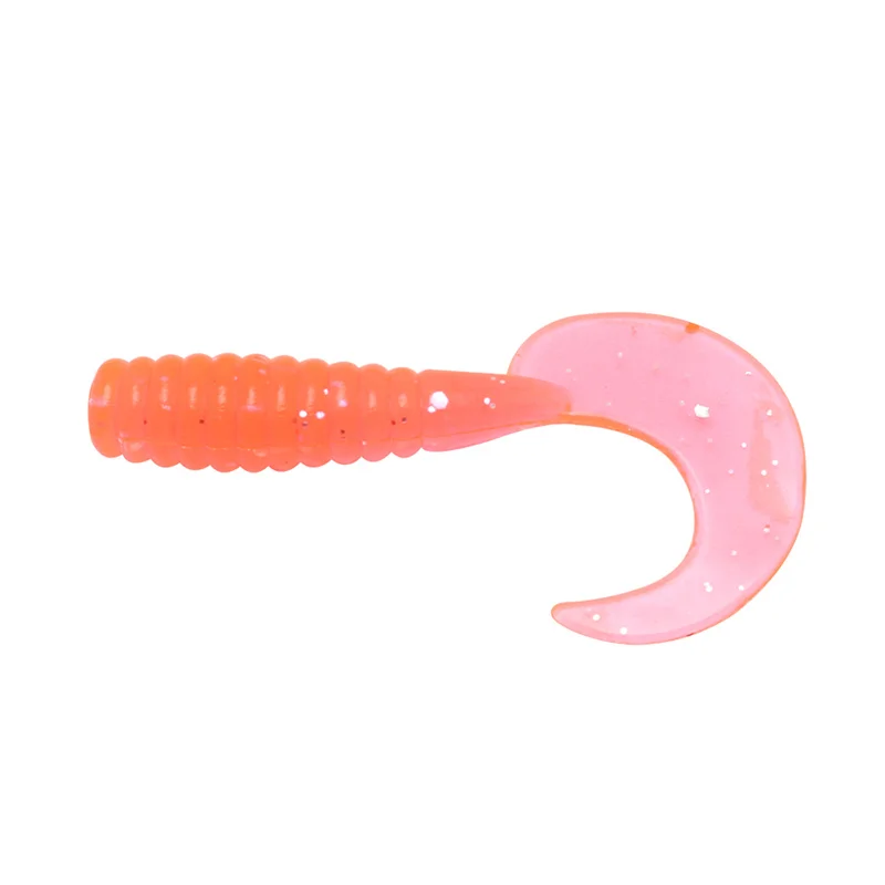 20 штук Jig Head мягкие приманки 40 мм 0 6 г Силиконовые Мягкие Worm Шад яркие личинки