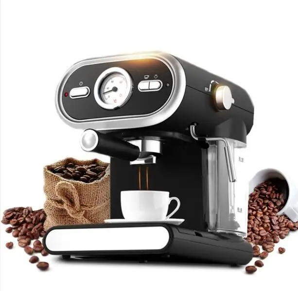 Espresso Coffee Machine Semi-automatic Coffee Maker Cappuccino Moka Milk Frother Foamer High-pressure 20BAR