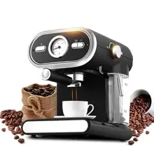 Espresso Coffee Machine Semi-automatic Coffee Maker Cappuccino Moka Milk Frother Foamer High-pressure 20BAR
