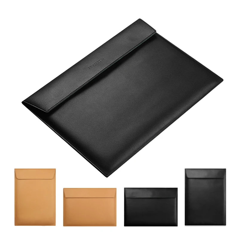 Classic Envelope PU Leather Laptop Sleeve Cover Case For Apple Macbook
