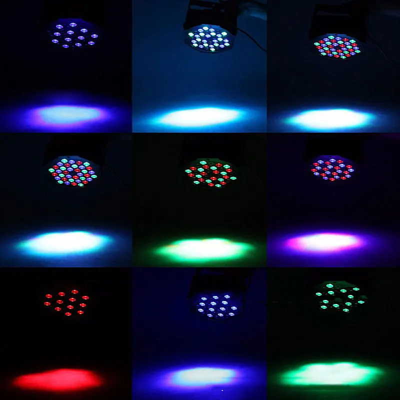 Светодиодный сценический светильник, 36 светодиодов, RGB, Хрустальный волшебный шар, лампочка, фонасветильник для дискотеки, клуба, вечерние, светильник-110 В (art.: 7a7bf9358) - 7a7bf9358