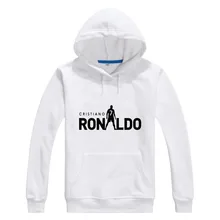 2017 herbst Winter Männer Portugal #7 Cristiano Ronaldo Hoodies reals Sweatshirt Printed Feiern Symbolische Geste W0809099