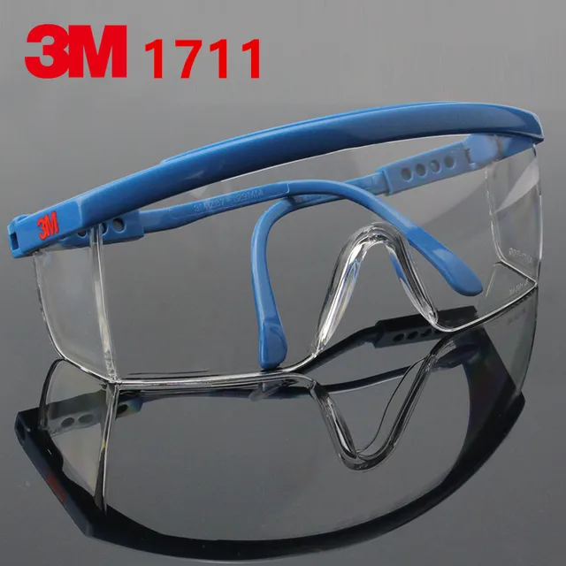 3M 1711 Safety Glasses Goggles Anti wind sand Dust shock medical