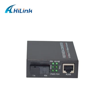 

Free shipping! 10/100M Single Fiber Tx1310/Rx1550nm SC AC 220V 20km RJ45 Fiber Media Converter