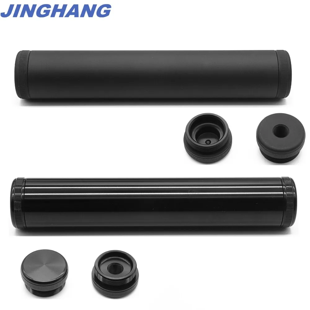

8.906", 1.375"ID, 1.625"OD 1/2"-28 Non Maglite Tube Cap Adapter D Cell Anodized Matte/Bright Black, Shipping From CHINA / US