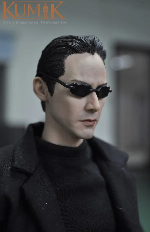 Kumik KMF034 1/6 NEO Matrix Keanu Reeves/Hackers наряд-4 Набор для 1" Коллекционная Фигурка Diy