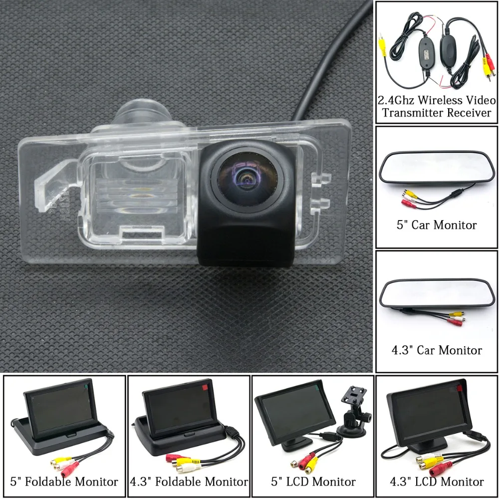 

Starlight MCCD 1080P Fisheye Rear View Camera Wireless Parking Monitor For Asian Hyundai Elantra 2011 2012 Kia Ceed Euro Version