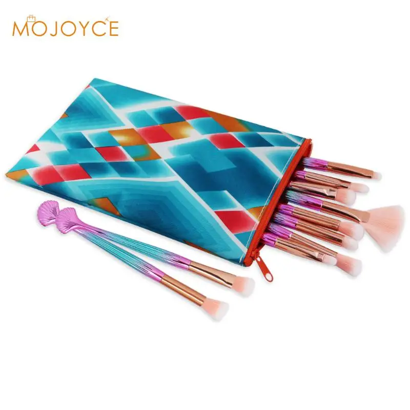 

3D Printed Cosmetic Bags Flower Necessaries for Travelling Storage Makeup Dropshipping 2018 Women Cosmetics Bags for Ladies
