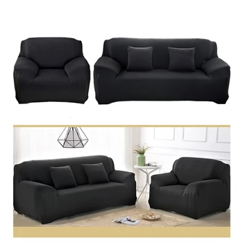 

covers on the sofa armchairs couch cover fabric soild slipcover elastic Corner sofa cover l shaped stretch furniture sofa cover