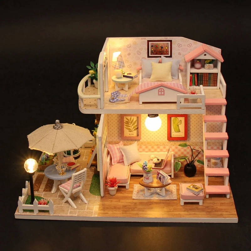 Игрушки для детей миниатюрная игра-головоломка своими руками модель кукольного домика деревянная мебель игрушки День рождения