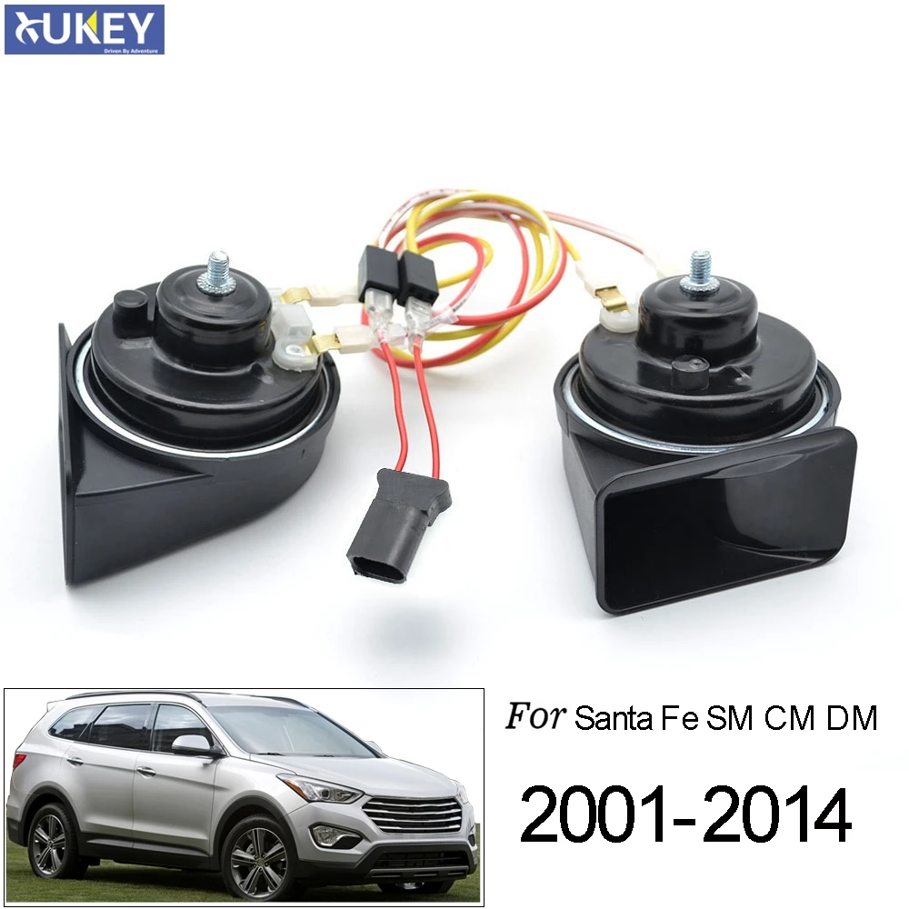 Звуковой сигнал для Hyundai Santa Fe MK1 MK2 MK3 2006 2007 2008 2009 2010 2011 2012 2013 2014 спиральный гудок