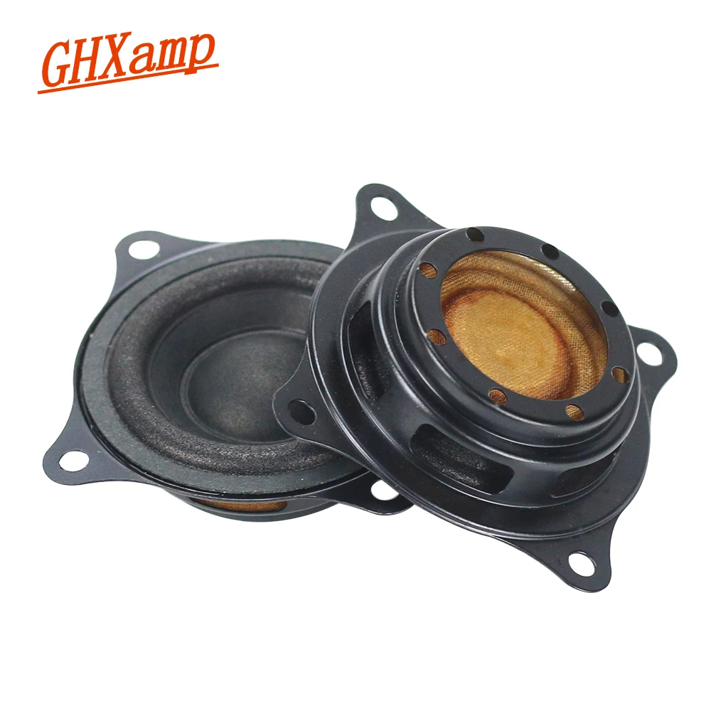 GHXAMP 2PCS 2 inch Passive Radiator Speaker Bass Auxiliary Woofer Gain For Subwoofer Speaker DIY afbeelding