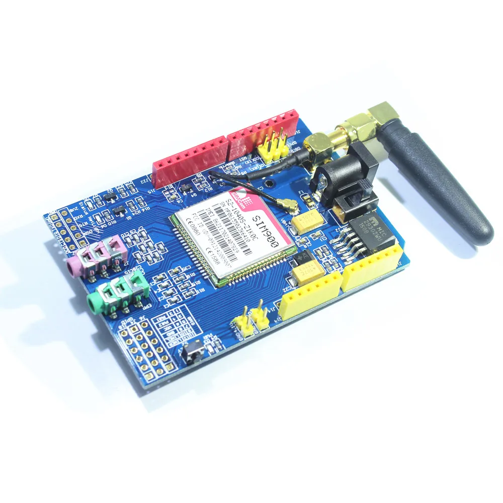 Макетная плата SIM900 GPRS GSM четырехдиапазонный модуль для Arduino Smart Home|module for arduino|module