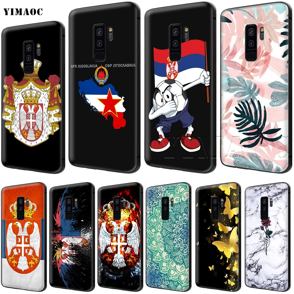 

YIMAOC Serbia Flag Case for Samsung Galaxy A7 A8 A9 A10 A20 A30 A40 A50 A70 M10 M20 M30 S10 S10e J6 Plus