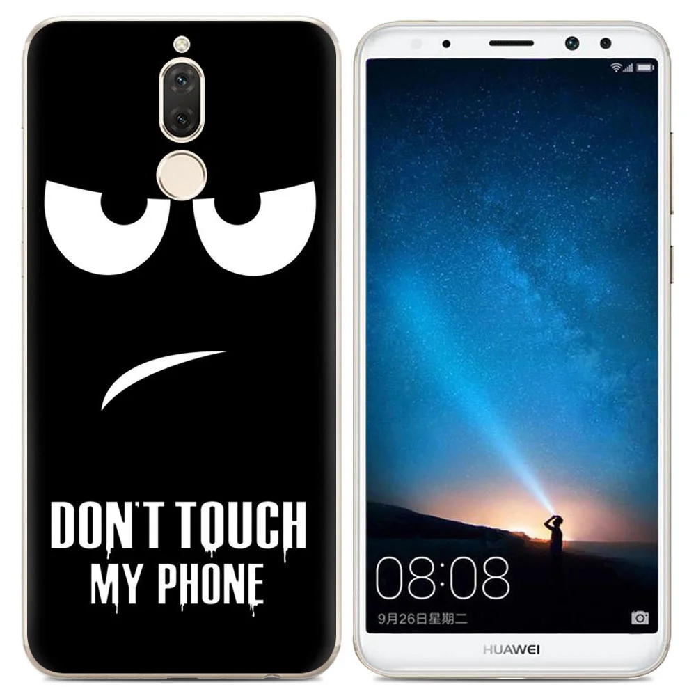 N-KHW1928J_1_JONSNOW Case for Huawei Mate 10 Lite 5.9 inch Printing Soft TPU Phone Back Protective Cover for Huawei Mate 10 Lite