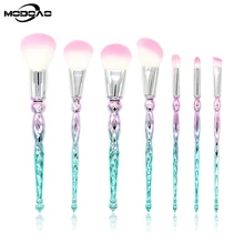 

7Pcs Diamond Makeup Brushes Set Foundation Blending Powder Eyeshadow Contour Concealer Blush Cosmetic Beauty Make Up Tools