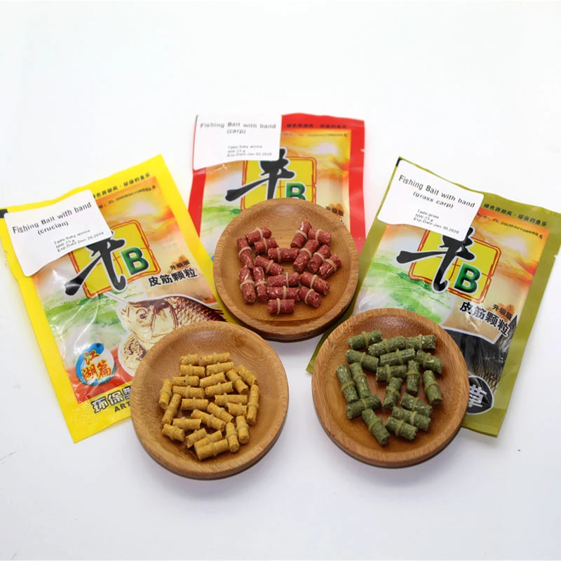

Pop Up Carp Fishing Pellet Bait Crucian Boilies Flavoured Grass Carp Bait Feeder Lure Smell Grass Carp Baits Insect Pellet Lures