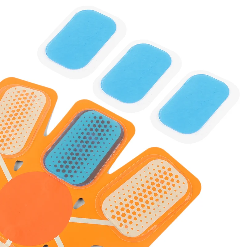 

10PC Fitness Abdominal Muscle Training Hydrogel Mat Gel Sticker Movement Replacement for High Adhesion Non-stimulation Equipment