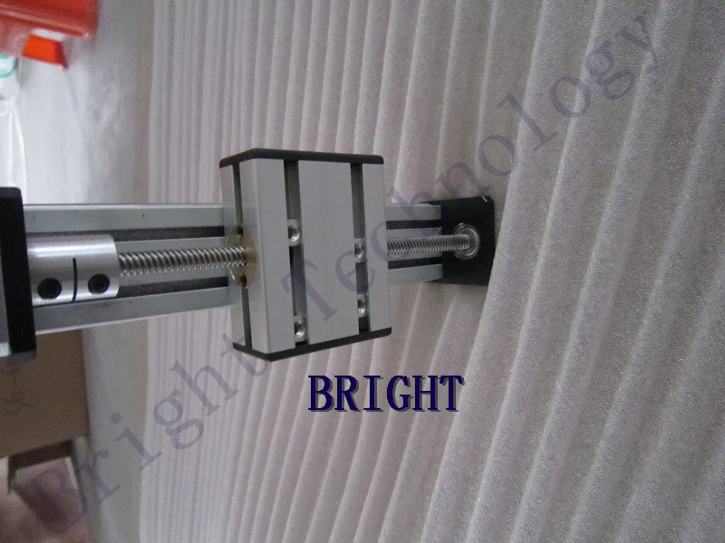 

ST T8*2 200mm Linear Guide Moving Table T-screw slide Slip-way+ 1pc nema 17 Stepper Motor