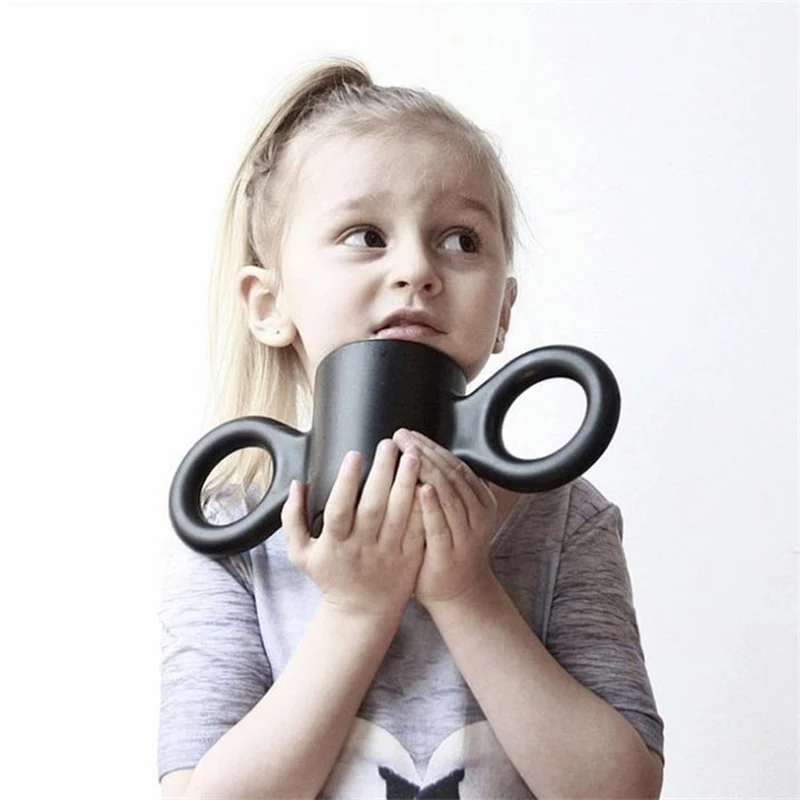 QuickDone -Candy -Color -Mug -Milk -Coffee -Drink -Cup -Instagram -Hot -style -Big -Ears -Baby -Children -Learn -Drink -Cup -Drop -Resistance -Cups -KC1652 (1)
