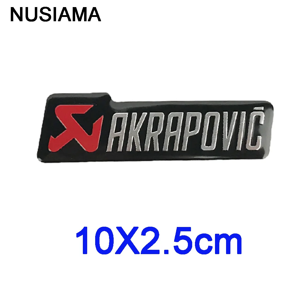 3 шт. 3D алюминиевая выхлопная наклейка на трубу наклейка на мотоцикл украшения наклейки для автомобилей для Suzuki yamaha Honda Akrapovic