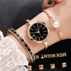 Роскошные брендовые комплект Для женщин горный хрусталь часы Кристалл Керамические часы женские Кварцевые наручные часы женская обувь
