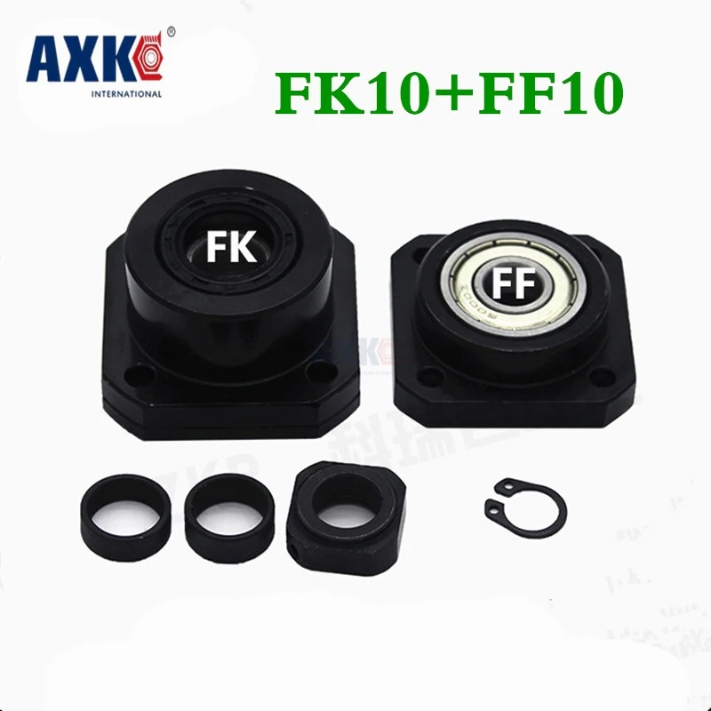 Fk10 Ff10 Set 1 Pc Of Fk10 And 1 Pc Ff10 For Sfu14 Ball Screw End Support Cnc Parts Fk Ff10 Cnc Parts Parts Cncfor Cnc Aliexpress