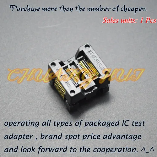 

new SSOP28 test socket OTS-28(34)-0.65-01 ic socket Pitch=0.65mm Width=7.8mm/5.3mm