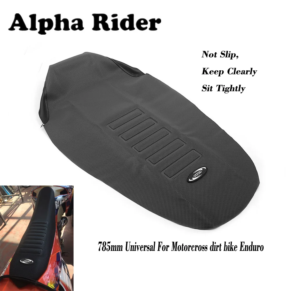 

785mm Gripper Soft Seat Cover Not Slip Keeps Clearly For KTM SX SXF EXC Honda CRF 250 450 CRF250R CRF450R Yamaha YZF250 YZ250F