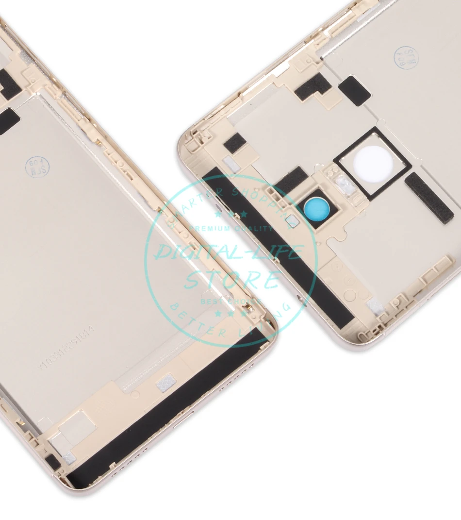 Для Xiaomi Redmi Note 4 глобальная версия Металлическая задняя крышка батарейного отсека Корпус вспышки задний Чехол Замена запасных частей