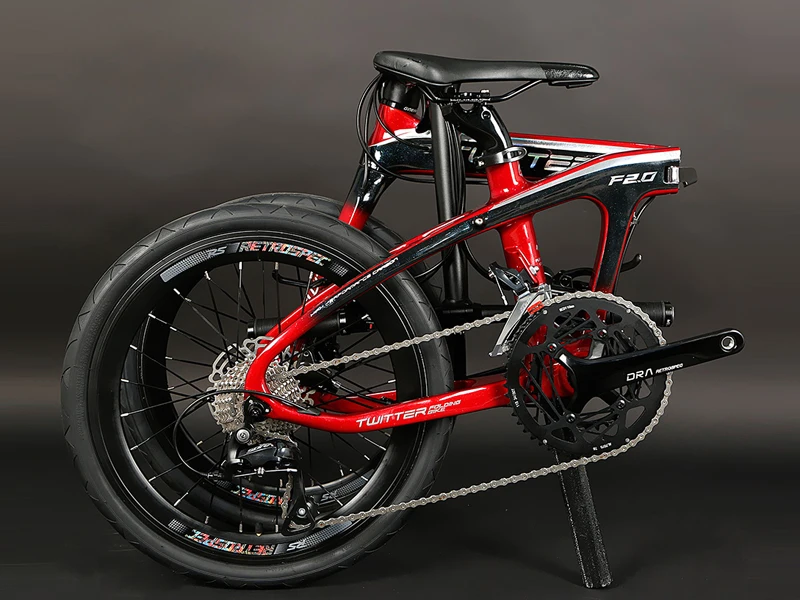 Perfect TWITTER BMX 20 inch Carbon Folding Bike Bicycle 16/18/22 Speed for 2400/R3000/RS700 Derailleur System 28 Perfect TWITTER BMX 20 inch Carbon Folding Bike Bicycle 16/18/22 Speed for 2400/R3000/RS700 Derailleur System 28