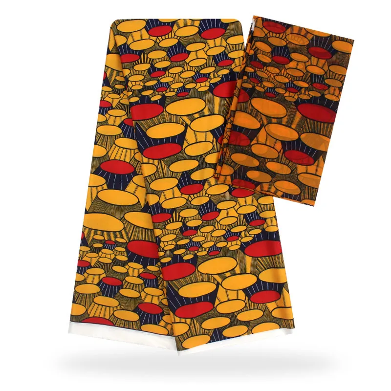 

imitated silk fabric high quality 2019 african fabric wholesale soft silk fabric for dress african print fabrics 6 yard YBG03161