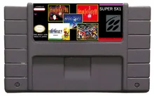 Clásico de snes game/multiples juegos/envío gratis/venta caliente/ms001/5in1/orden mezclada/snes cartucho