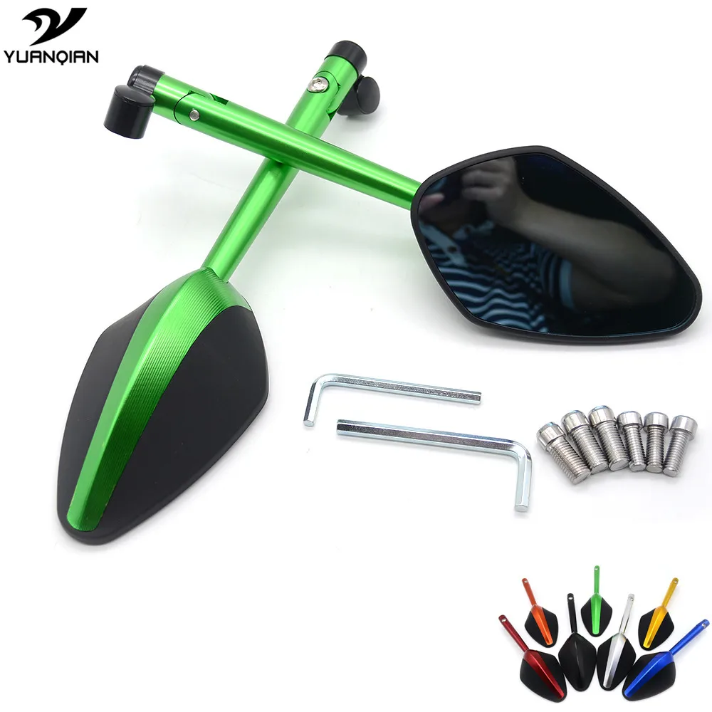 

CNC Side Mirror Motorbike Mirrors Scooter Motorcycle rearview For KTM Ducati BMW yamaha moto honda kawasaki suziki accessories