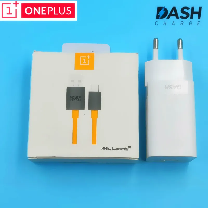 

original eu us Oneplus 5t Dash Charger,5V 4A wall power adapter for one plus 6t 6 5 3t 3 Fast Charger usb Type C Data Dash Cable