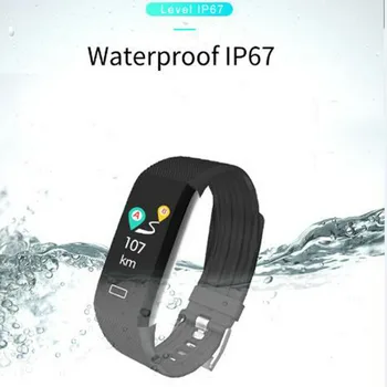 

TLWB7Pro Color Screen Bracelet Smart Watch Step Counter Fitness Tracker Heart Rate Blood Pressure Sleep Monitor Wristband Band
