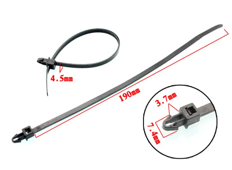 Harness connectors automotive on wire retainer clips