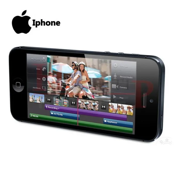 latest iphone cellphone 100% Factory Original Iphone 5 Sealed box Unlocked Apple Cell phone 16GB 32GB ROM 16GB 32GB 64GB IOS 4.0 inch 8MP WIFI GPS Used latest iphone cellphone