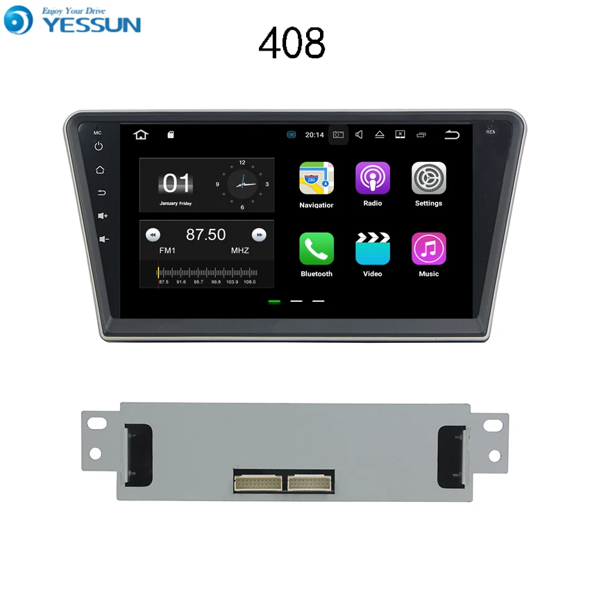 Perfect YESSUN Car Navigation GPS For Peugeot 408 2010~2017 Android Audio Video HD Touch Screen Stereo Multimedia Player No CD DVD 0