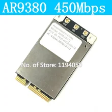 Atheros ar5bxb112 ar9380 для appl E mini pci-e 450 Мбит/с Беспроводной-n двухдиапазонный Половина Mini Card 2.4 г/5 г