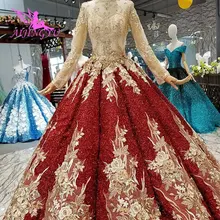 Garden Wedding Dresses And Get Free Shipping On Aliexpress Aijingyu Tail Wedding Dress New Gowns With Sleeves Best Garden Sequin Newest Glitter Tulle Gown