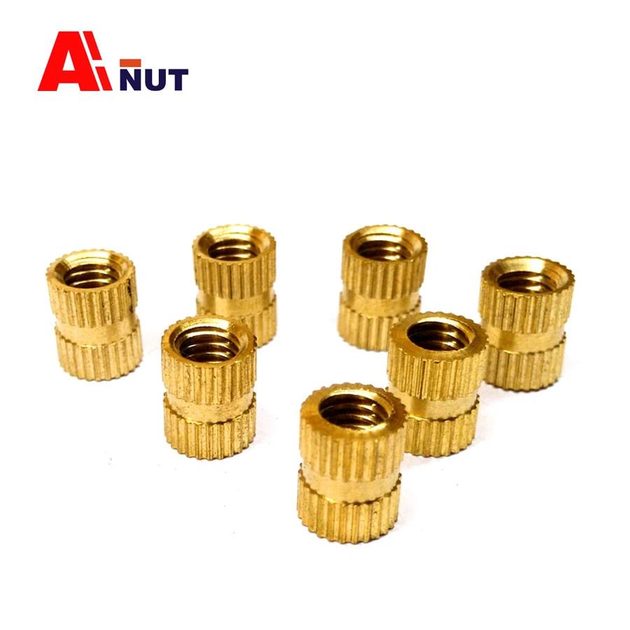 m10 insert nut , brass knurled insert nuts , Plastic parts injection