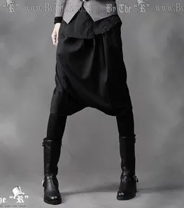 

In the spring of 2017 Korean new men's fashion personality Metrosexual pants sagging boots pants simple casual pants offbeat