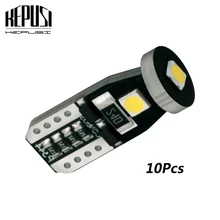 Buy 10pcs CANBUS No Error T10 W5W Led 3030 Chip Light Bulb for Car Interior Dome Map Door Courtesy License Plate Light 6000K White Free Shipping