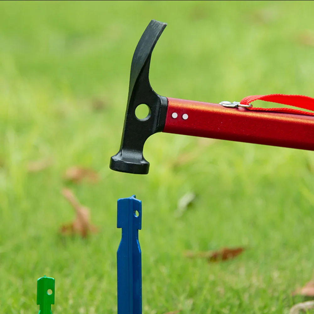 

Outdoor Camping And Climbing Lightweight Hammer High-carbon Steel Hammerhead Aluminum Alloy Handle Hammer Multifunctional