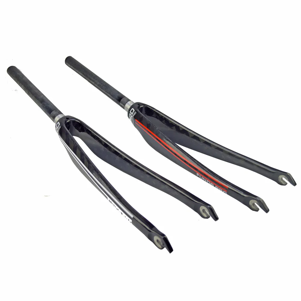 FUNDA PRO Road bicycle UD gloss full carbon fibre forks Fixed Gear bike