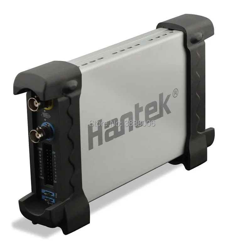 Hantek 6022BL PC USB Портативный Осциллограф 2 цифровых канала 20 МГц полоса пропускания 48MSa/s частота дискретизации 16CH логический анализатор